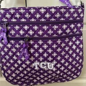 TCU Vera Bradley Crossbody Bag